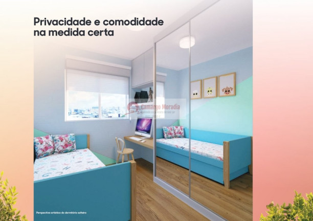 Imagem Apartamento com 2 Quartos à Venda, 45 m² em Centro - Suzano