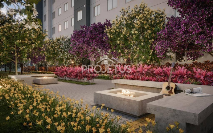 Imagem Apartamento com 1 Quarto à Venda, 35 m² em Santa Maria - Santo André