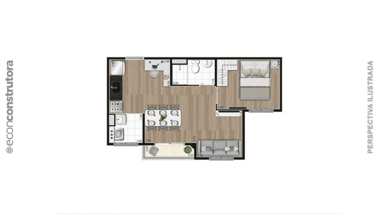 Foto do imóvel Apartamento com 2 Quartos à Venda, 37 m² em Terceira Divisão De Interlagos - São Paulo Foto do imóvel Apartamento com 2 Quartos à Venda, 37 m² em Terceira Divisão De Interlagos - São Paulo