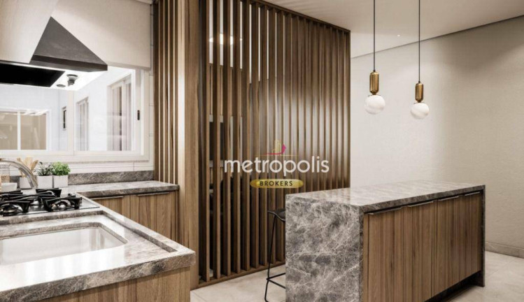 Imagem Apartamento com 3 Quartos à Venda, 88 m² em Jardim - Santo André