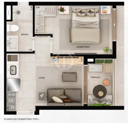 Imagem Apartamento com 1 Quarto à Venda, 26 m² em Vila Clementino - São Paulo