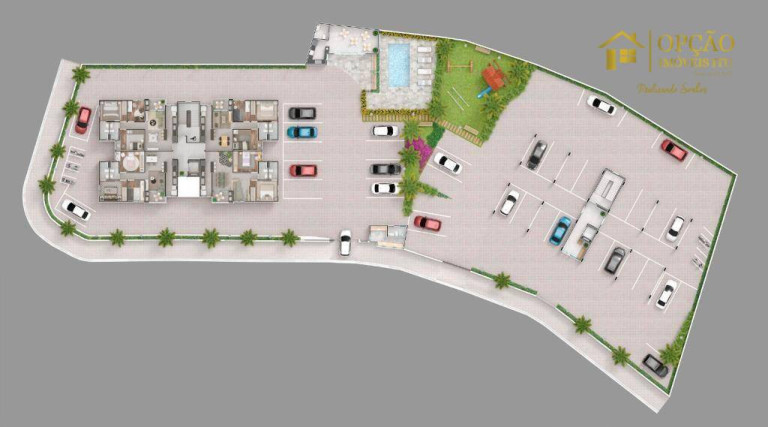 Imagem Apartamento com 3 Quartos à Venda, 74 m² em Brasil - Itu Imagem Apartamento com 3 Quartos à Venda, 74 m² em Brasil - Itu