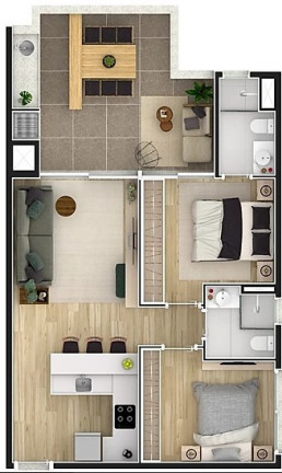 Imagem Imóvel com 2 Quartos à Venda, 51 m² em Jardim Paulista - São Paulo