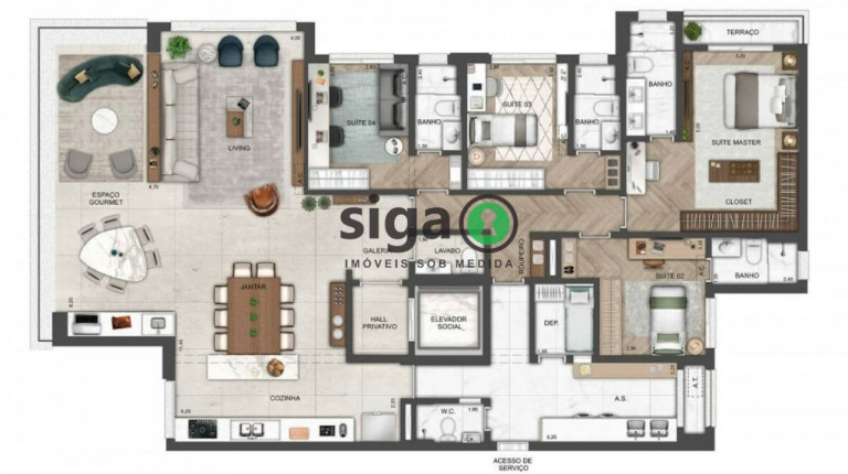 Imagem Apartamento com 4 Quartos à Venda, 220 m² em Vila Romana - São Paulo Imagem Apartamento com 4 Quartos à Venda, 220 m² em Vila Romana - São Paulo