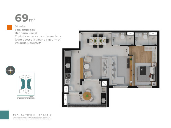 Imagem Imóvel com 2 Quartos à Venda, 69 m² em Jardim Olhos Dagua - Ribeirão Preto Imagem Imóvel com 2 Quartos à Venda, 69 m² em Jardim Olhos Dagua - Ribeirão Preto