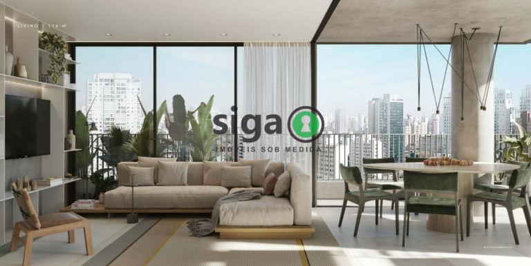 Apartamento com 3 Quartos à Venda, 116 m² em Vila Clementino - São Paulo