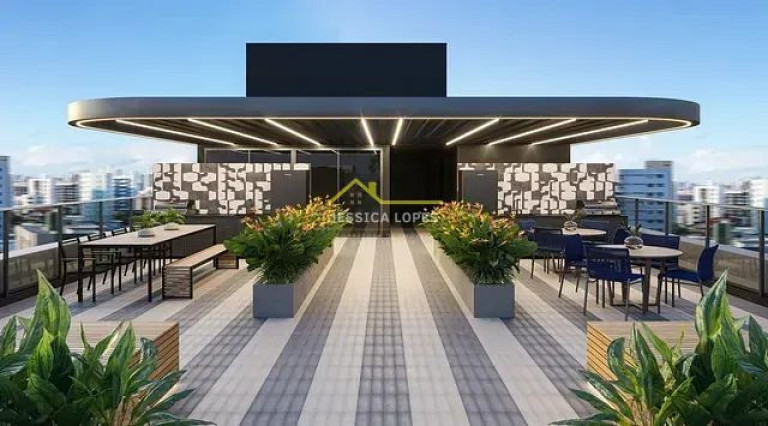 Imagem Flat com 1 Quarto à Venda, 17 m² em Cabo Branco - João Pessoa