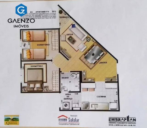 Imagem Apartamento com 2 Quartos à Venda, 52 m² em São Pedro - Osasco Imagem Apartamento com 2 Quartos à Venda, 52 m² em São Pedro - Osasco