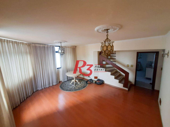 Imagem Cobertura com 3 Quartos à Venda, 184 m² em Aparecida - Santos