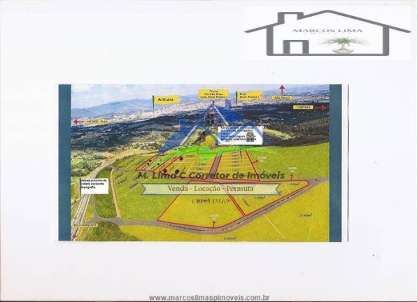 Terreno à Venda, 3.000 m² em Mato Dentro - Atibaia