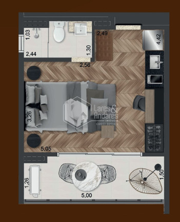 Imagem Apartamento com 1 Quarto à Venda, 48 m² em Vila Mariana - São Paulo