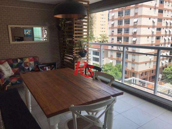 Imagem Apartamento com 3 Quartos à Venda, 87 m² em Pompéia - Santos