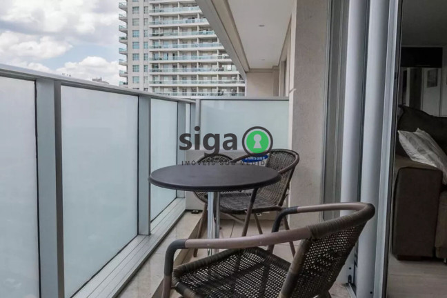 Imagem Apartamento com 1 Quarto para Alugar, 33 m² em Chácara Santo Antônio (zona Sul) - São Paulo Imagem Apartamento com 1 Quarto para Alugar, 33 m² em Chácara Santo Antônio (zona Sul) - São Paulo