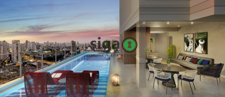 Apartamento com 1 Quarto à Venda, 21 m² em Brooklin - São Paulo