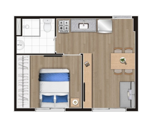Imagem Apartamento com 2 Quartos à Venda, 34 m² em Campos Elíseos - São Paulo
