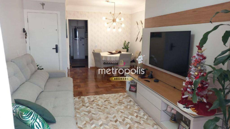 Apartamento com 3 Quartos à Venda, 100 m² em Jardim - Santo André