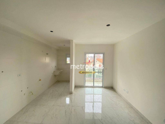 Apartamento com 2 Quartos à Venda, 50 m² em Campestre - Santo André
