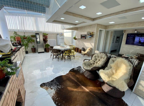 Imagem Cobertura com 3 Quartos à Venda, 315 m² em Canto Do Forte - Praia Grande