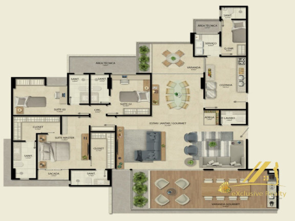 Imagem Imóvel com 3 Quartos à Venda, 210 m² em Caminho Das árvores - Salvador Imagem Imóvel com 3 Quartos à Venda, 210 m² em Caminho Das árvores - Salvador