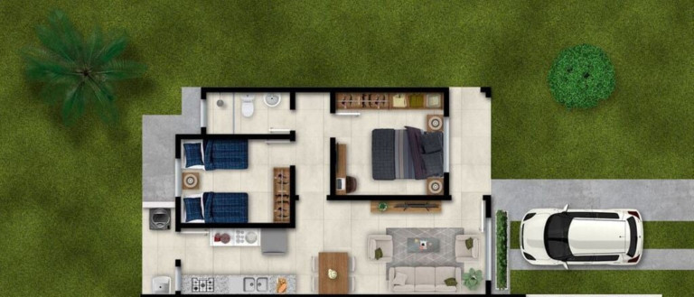 Imagem Casa com 2 Quartos à Venda, em Sítio Túnel Verde - Cachoeirinha Imagem Casa com 2 Quartos à Venda, em Sítio Túnel Verde - Cachoeirinha