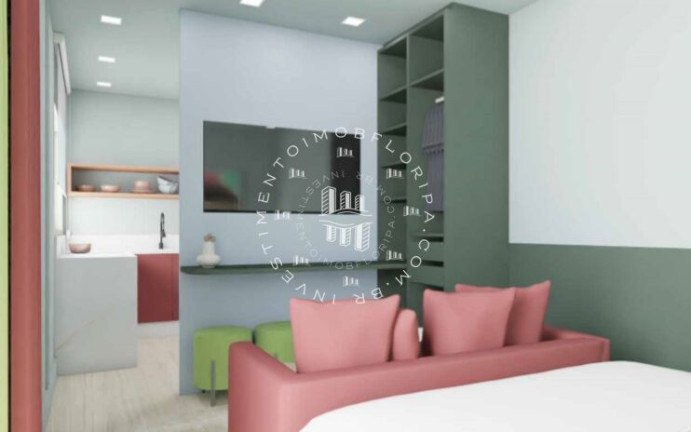 Imagem Imóvel com 1 Quarto à Venda, 19 m² em Centro - Florianópolis
