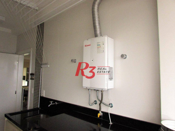 Imagem Apartamento com 3 Quartos para Alugar, 178 m² em Gonzaga - Santos Imagem Apartamento com 3 Quartos para Alugar, 178 m² em Gonzaga - Santos