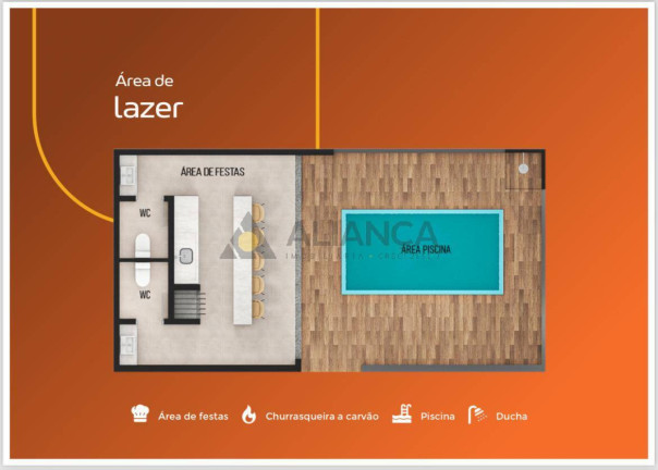 Imagem Apartamento com 1 Quarto à Venda, 62 m² em Barra Velha