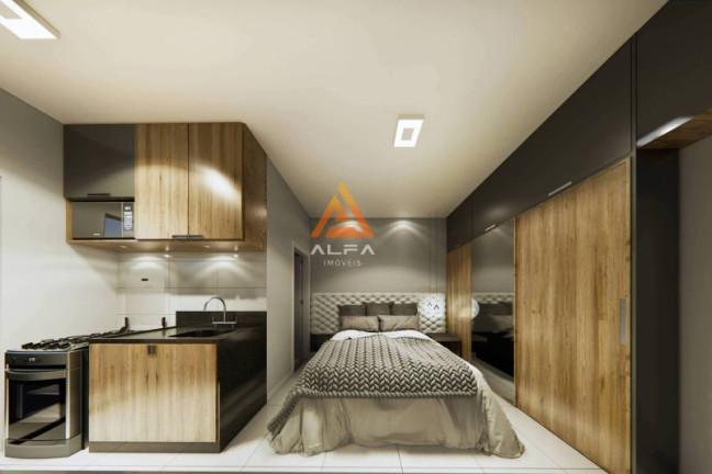 Imagem Kitnet com 1 Quarto à Venda, 20 m²