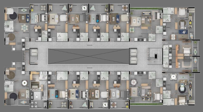 Imagem Apartamento com 1 Quarto à Venda, 44 m² em Bessa - João Pessoa