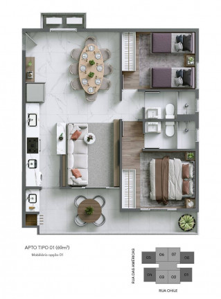 Imagem Apartamento com 2 Quartos à Venda, em Praia Das Toninhas - Ubatuba Imagem Apartamento com 2 Quartos à Venda, em Praia Das Toninhas - Ubatuba