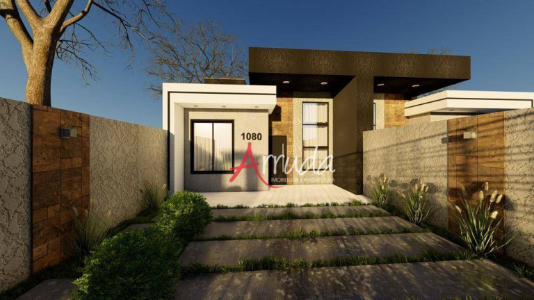 Imagem Casa com 3 Quartos à Venda, 100 m² em Tropical Iii - Cascavel