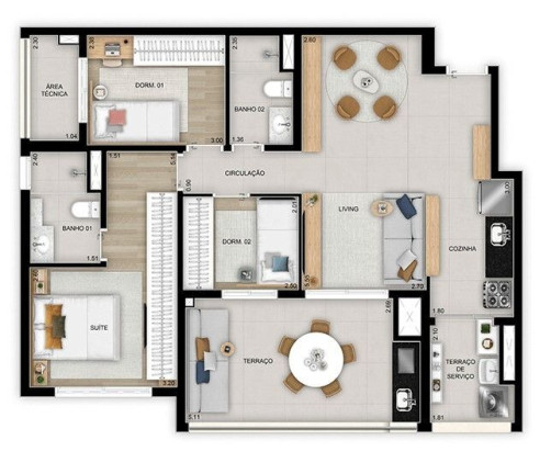 Imagem Apartamento com 3 Quartos à Venda, 114 m² em Vila Ema - São Paulo Imagem Apartamento com 3 Quartos à Venda, 114 m² em Vila Ema - São Paulo