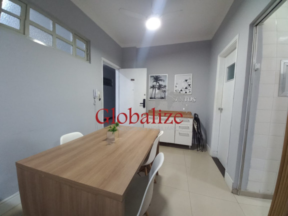 Imagem Imóvel com 1 Quarto à Venda, 41 m² em José Menino - Santos