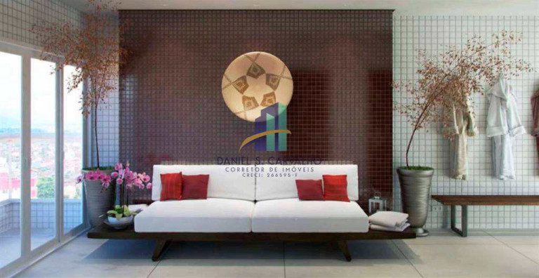 Imagem Apartamento com 2 Quartos à Venda, 85 m² em Canto Do Forte - Praia Grande