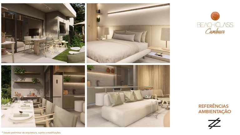 Imagem Apartamento com 1 Quarto à Venda, 30 m² em Cumbuco - Caucaia