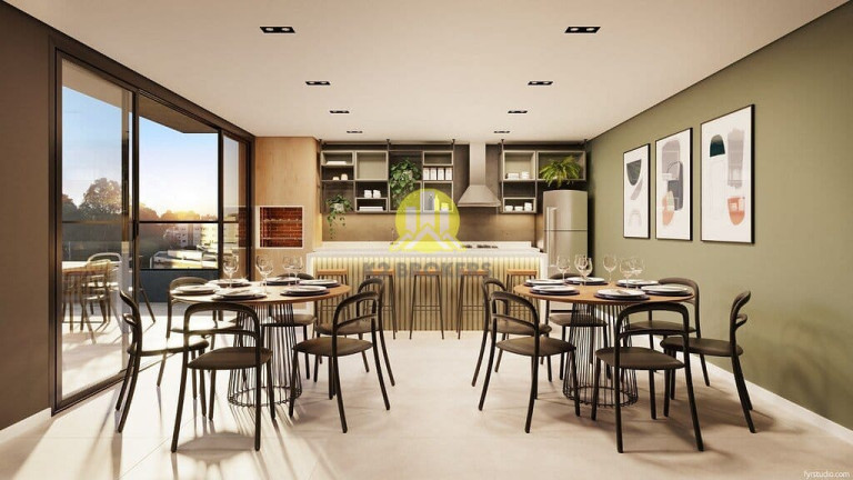 Imagem Studio com 1 Quarto à Venda, 30 m² em água Verde - Curitiba