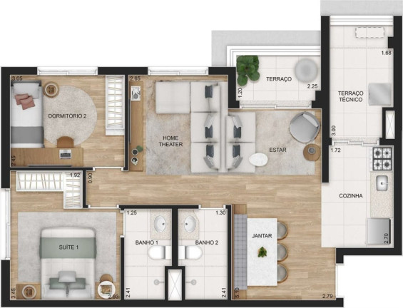 Imagem Apartamento com 3 Quartos à Venda, 70 m² em Tatuapé - São Paulo Imagem Apartamento com 3 Quartos à Venda, 70 m² em Tatuapé - São Paulo