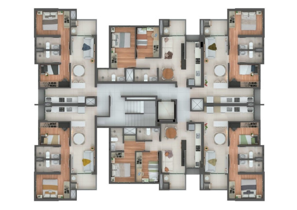 Imagem Apartamento com 2 Quartos à Venda, 55 m² em Mossunguê - Curitiba Imagem Apartamento com 2 Quartos à Venda, 55 m² em Mossunguê - Curitiba