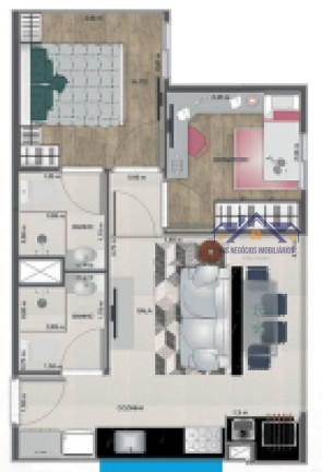 Apartamento com 2 Quartos à Venda, 42 m² em Vila Esperança - São Paulo