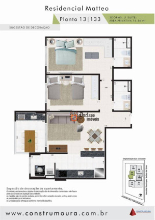 Imagem Apartamento com 2 Quartos à Venda, 74 m² em Vila Atlântica - Mongaguá Imagem Apartamento com 2 Quartos à Venda, 74 m² em Vila Atlântica - Mongaguá
