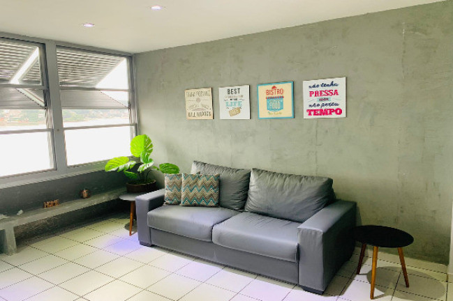 Imagem Apartamento com 1 Quarto à Venda, em Itararé - São Vicente Imagem Apartamento com 1 Quarto à Venda, em Itararé - São Vicente