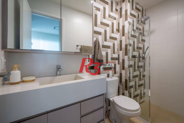 Imagem Apartamento com 1 Quarto à Venda, 57 m² em Gonzaga - Santos