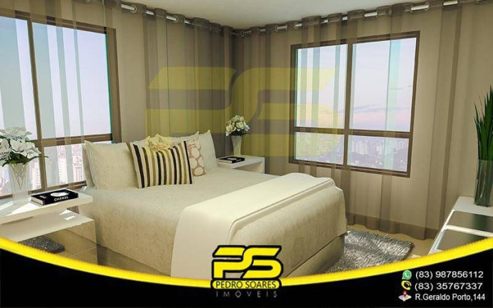 Imagem Apartamento com 3 Quartos à Venda, 95 m² em Cabo Branco - João Pessoa Imagem Apartamento com 3 Quartos à Venda, 95 m² em Cabo Branco - João Pessoa