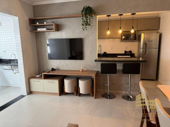 Imagem Apartamento com 2 Quartos para Alugar, 74 m² em Canto Do Forte - Praia Grande