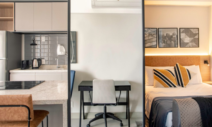 Imagem Studio com 1 Quarto à Venda, 49 m² em Campo Belo - São Paulo