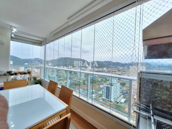 Apartamento com 3 Quartos à Venda, 88 m² em Campo Grande - Santos