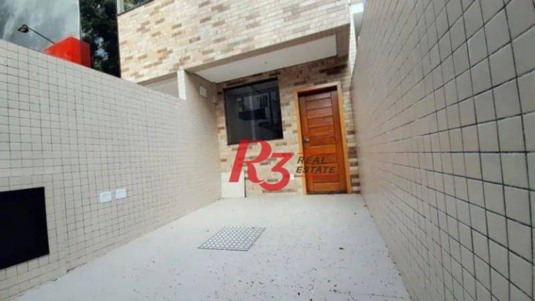 Imagem Casa com 3 Quartos para Alugar, 92 m² em Boqueirão - Santos