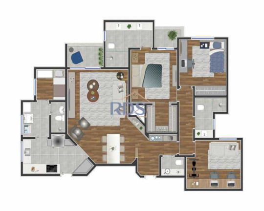 Imagem Apartamento com 3 Quartos à Venda, 120 m² em Planalto Paulista - São Paulo