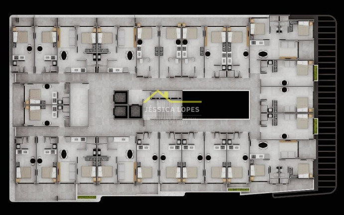 Imagem Kitnet com 1 Quarto à Venda, 25 m² em Jardim Oceania - João Pessoa