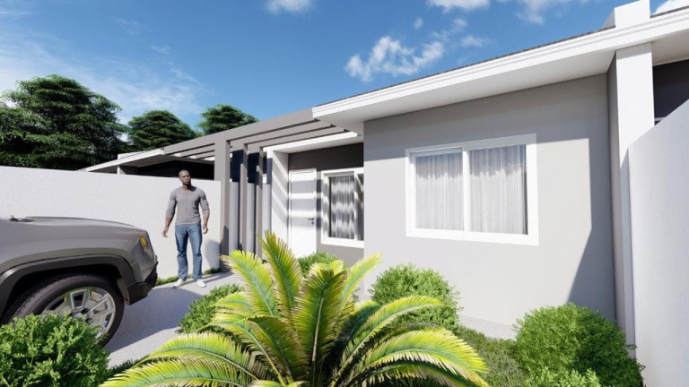 Imagem Casa com 2 Quartos à Venda, 53 m² em Loteamento Bom Jesus - Balsa Nova